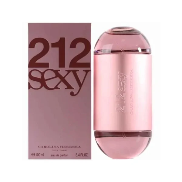 🍭 Carolina Herrera 212 Sexy for Woman – Eau de Parfum Femenino Ámbar Floral |