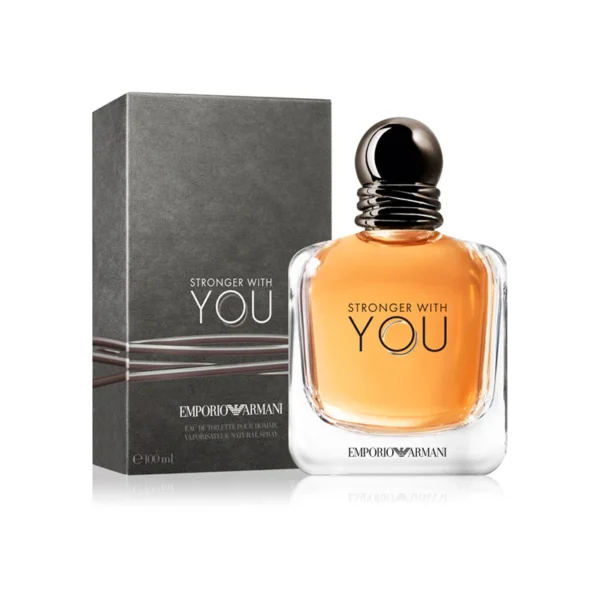 🌰 Giorgio Armani Stronger With You – Eau de Toilette Masculino Aromático Fougère |