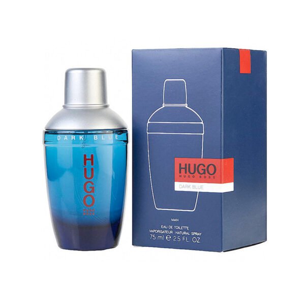 🌶️ Hugo Boss Dark Blue – Eau de Toilette Masculino Ámbar Especiado |