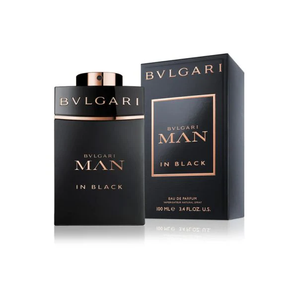 👔 Bvlgari Man In Black – Eau de Parfum Masculino Ámbar Floral y Especiado |