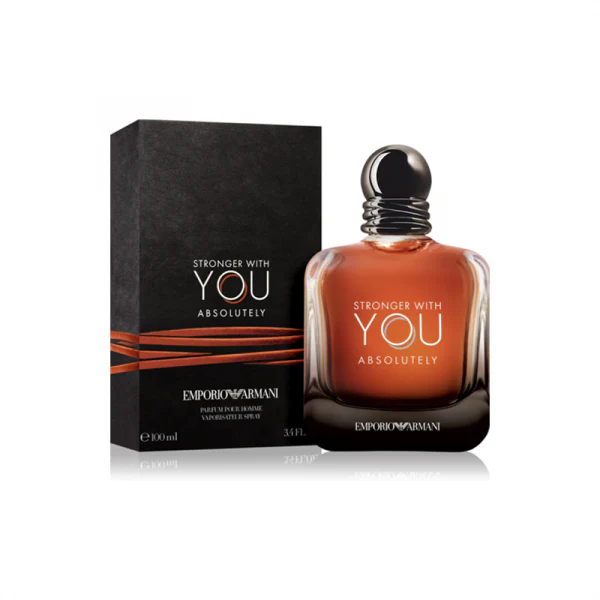 🔥 Emporio Armani Stronger With You Absolutely – Parfum Masculino Ámbar Fougère |