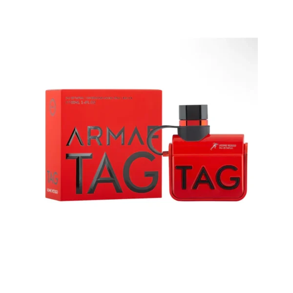 🔥 Armaf Tag-Him Uomo Rosso 100ml – Perfume Masculino Amaderado, Especiado y Cálido |