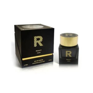 👔 Bharara Rohit Noir – Parfum Unisex Amaderado, Especiado y Oriental |