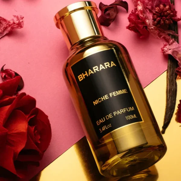 👑 Bharara Niche Femme – Parfum para Mujer Floral, Frutal y Almizclado |