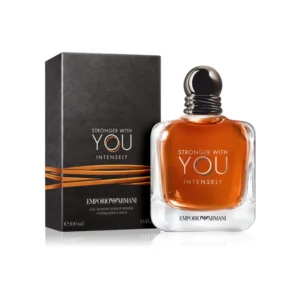 🍯 Emporio Armani Stronger With You Intensely – Eau de Parfum Masculino Ámbar Fougère |